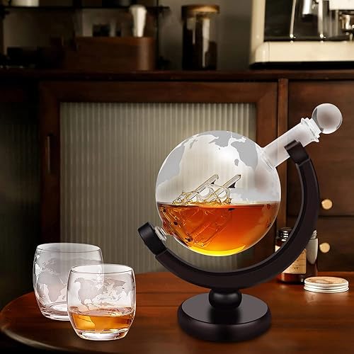 Miniatura 3 de Juego de 2 vasos de whisky, regalos de whisky bourbon, vasos de cóctel de 10 onzas para beber whisky escocés, whisky, coñac, vodka, ginebra de