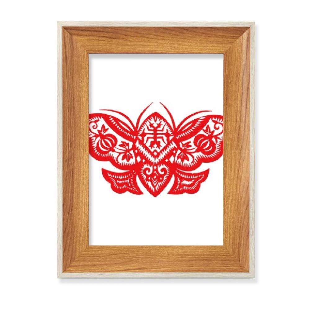 Marco de fotos de madera de oficina diseño tradicional chino porta retratos de sobremesa