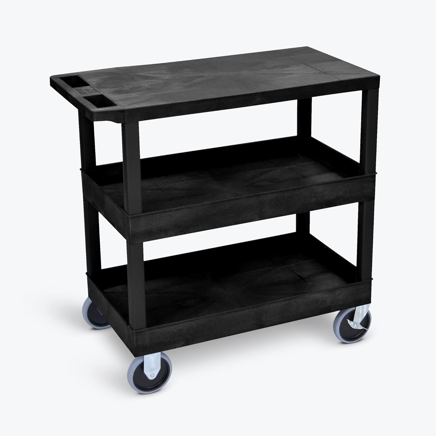 (Unknown size)(Incomplete)FSE 373-EC211HD-B 32\\\" x 18\\\" Cart - Two Tub/One Flat Shelves