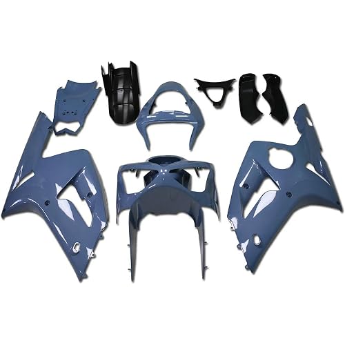 NT Grey Fairing Fit for 2003 2004 ZX6R ZX-6R 636 Injection ABS Plastics Aftermarket Bodywork Bodyframe Kit Set 03 04 N33