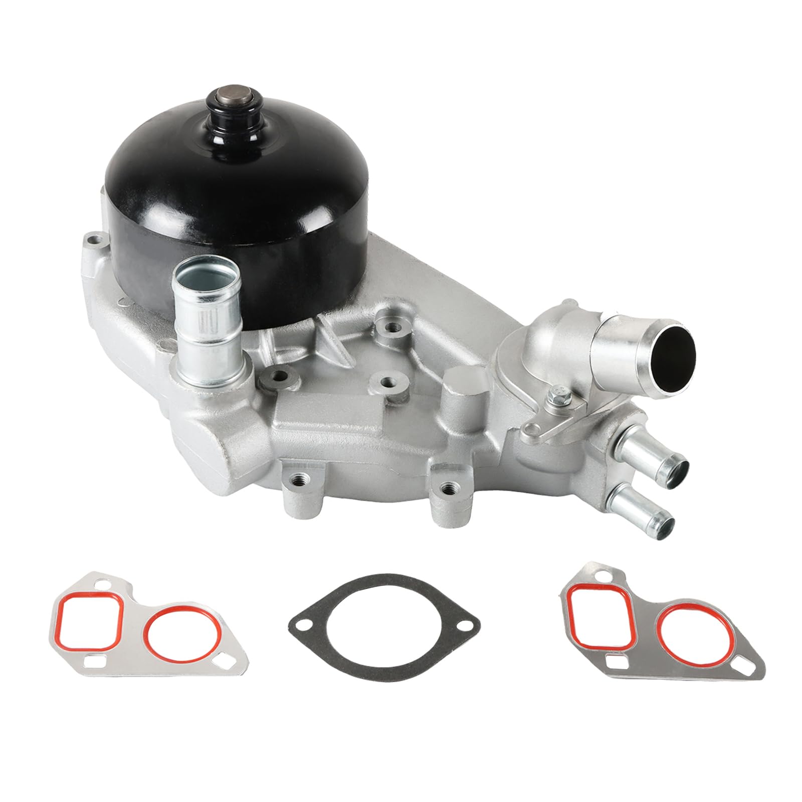 Daysyore AW5081 Professional Water Pump Kit with Thermostat Gaskets and 2 Metal Fits for 1997-2004 Corvette for 2005-2006 GTO for 1998-2002 Firebird