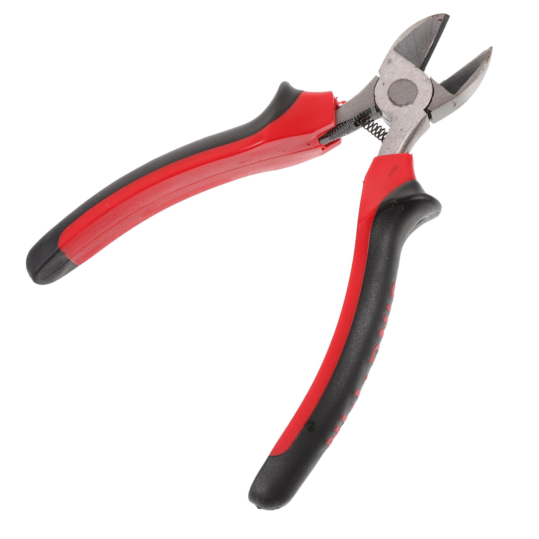 Mikikit Inclined Nose Pliers High Strength Diagonal Cutting Pliers Wire Cable Cutter Flush Cutters (6 Inches)