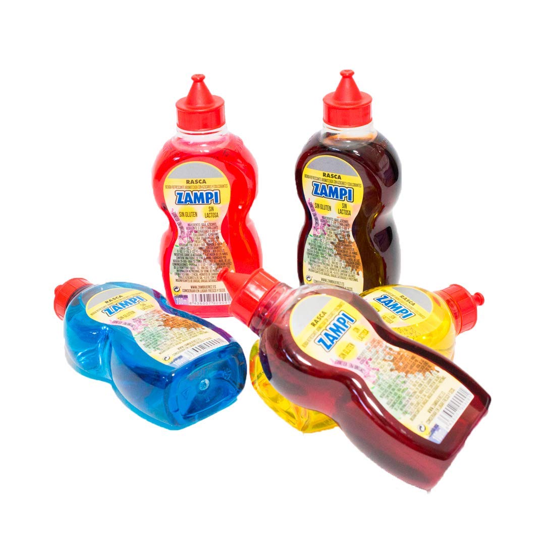 Botellitas Zampi - Golosina Liquida - 36 unidades