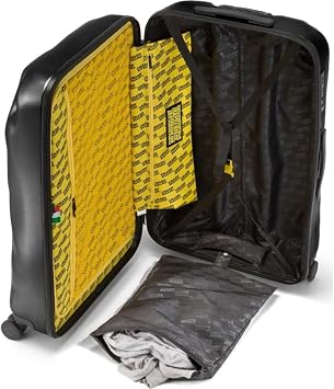 CRASH BAGGAGE Icon Trolley Suitcase 3pcs Set | (S+M+L) | Black