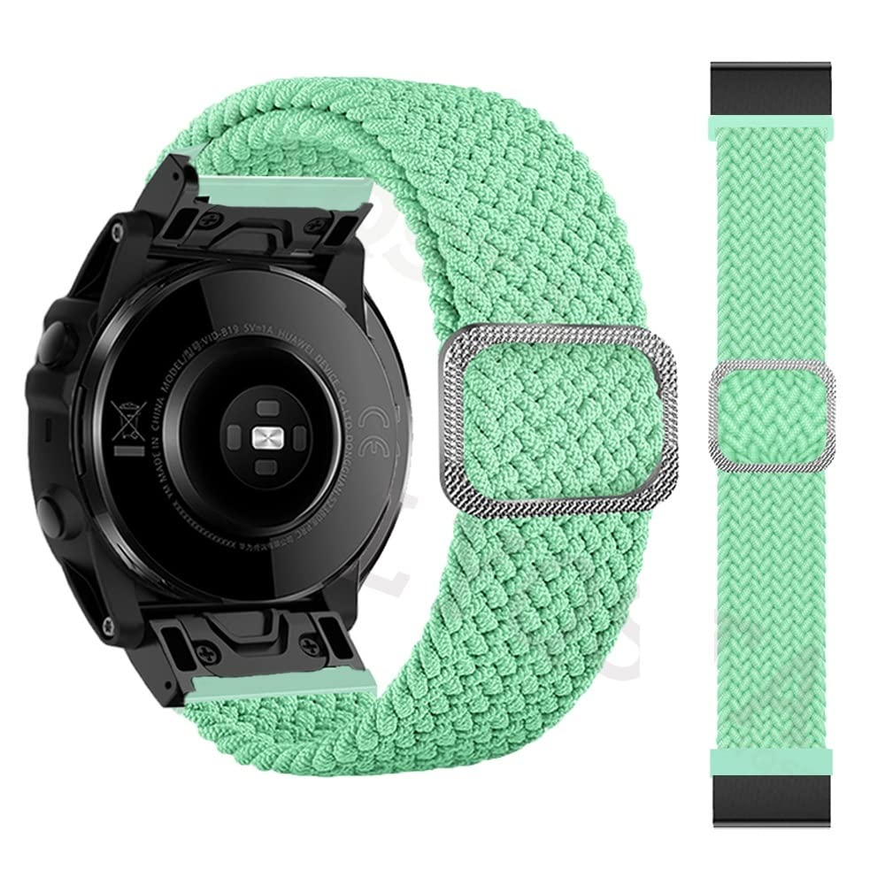 Bracelet Nylon QuickFit 26 22 mm pour Garmin Fenix 7X 6 Pro 5 Plus et 3HR - 8