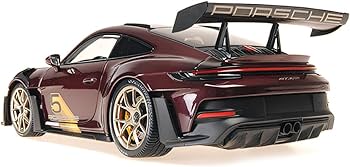 Amazon.com: Minichamps 2024 911 GT3 RS #5 Purple with Carbon Top