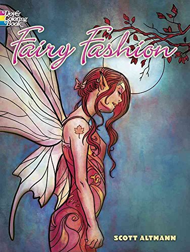 Fairy Fashion Coloring Book (Dover Fantasy Coloring Book) (Dover Coloring Books)