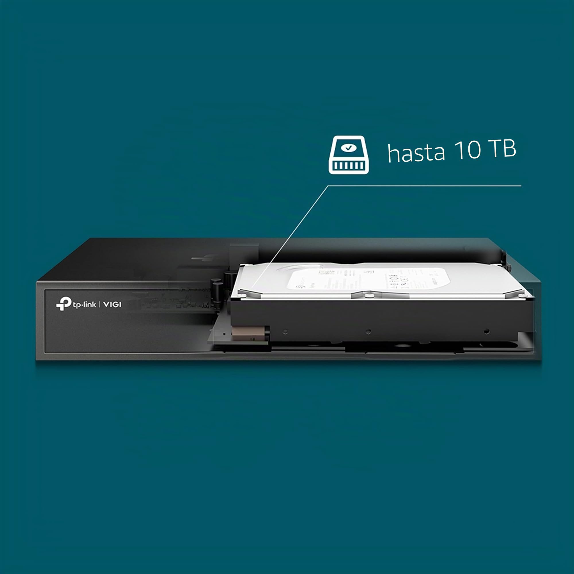 TP-Link VIGI NVR1008H - NVR Independiente - 8 Canales