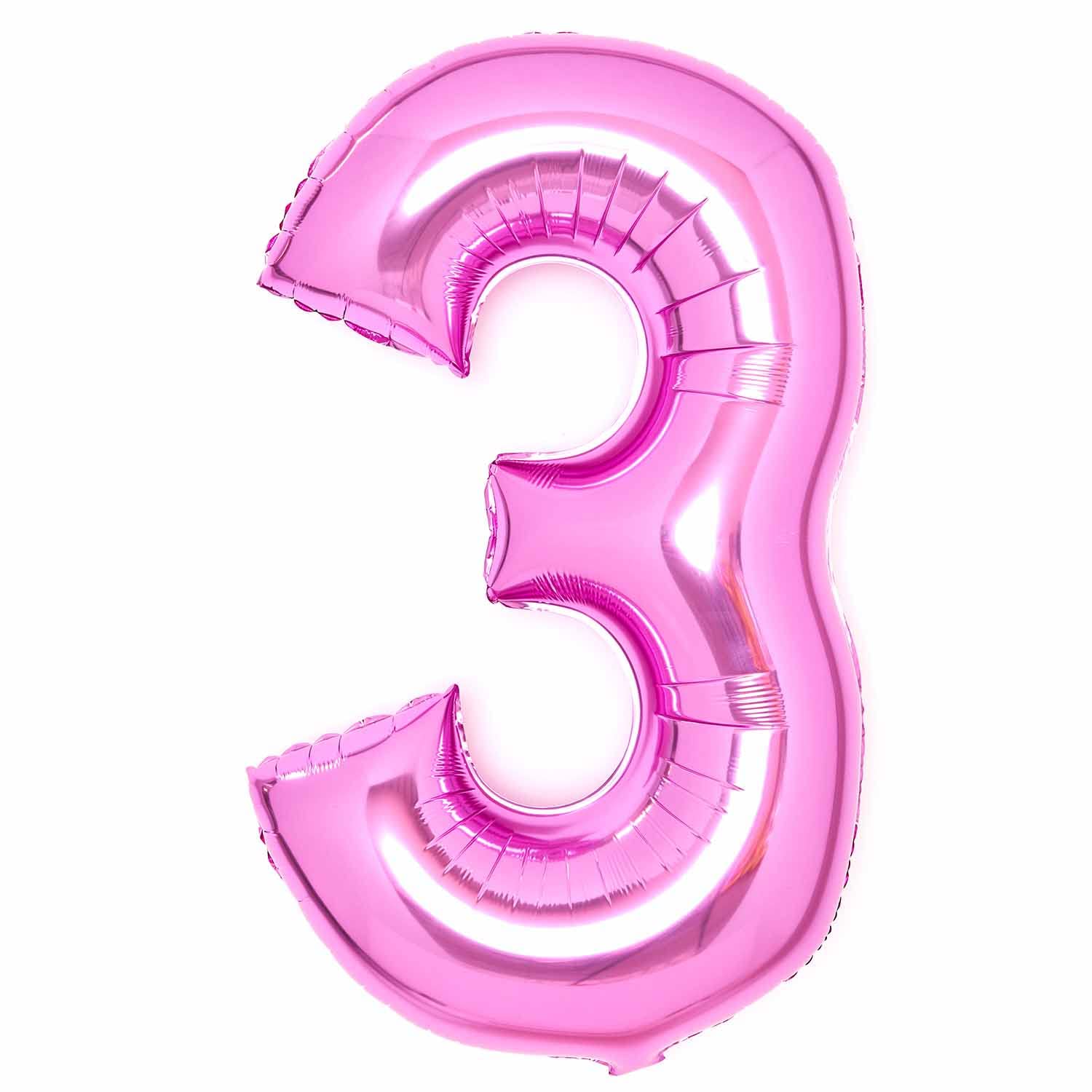 Large Number Pink 3