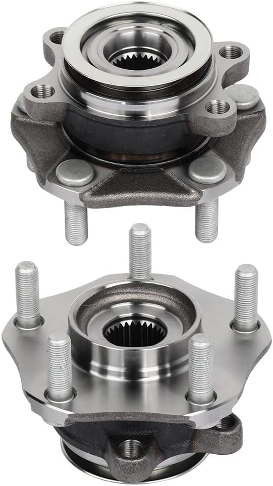 SCITOO 513364 Front wheel bearing for chevrolet City Express 2015-2018, for Nissan LEAF 2013-2017, for Nissan NV200 2013-2019, for Nissan Sentra 2013-2019 W/ABS 5 Lugs wheel hub assembly