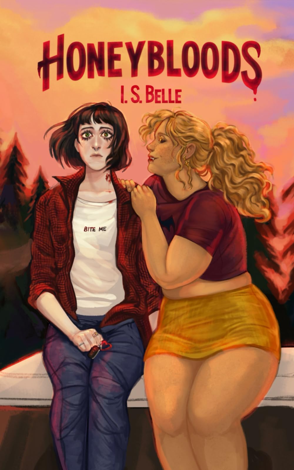 Honeybloods: a sapphic vampire romance novella (HONEYBLOODS #1)