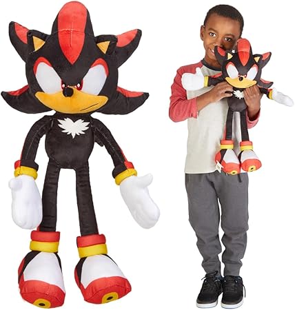 Franco Sonic Shadow The Hedgehog Anime Kids Bedding Super Soft Plush Cuddle Pillow Buddy, One Size, (Officially Licensed Product)