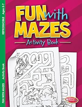 Paperback Fun with Mazes: Activity Book for Ages 5-7 (Pack of 6) Book