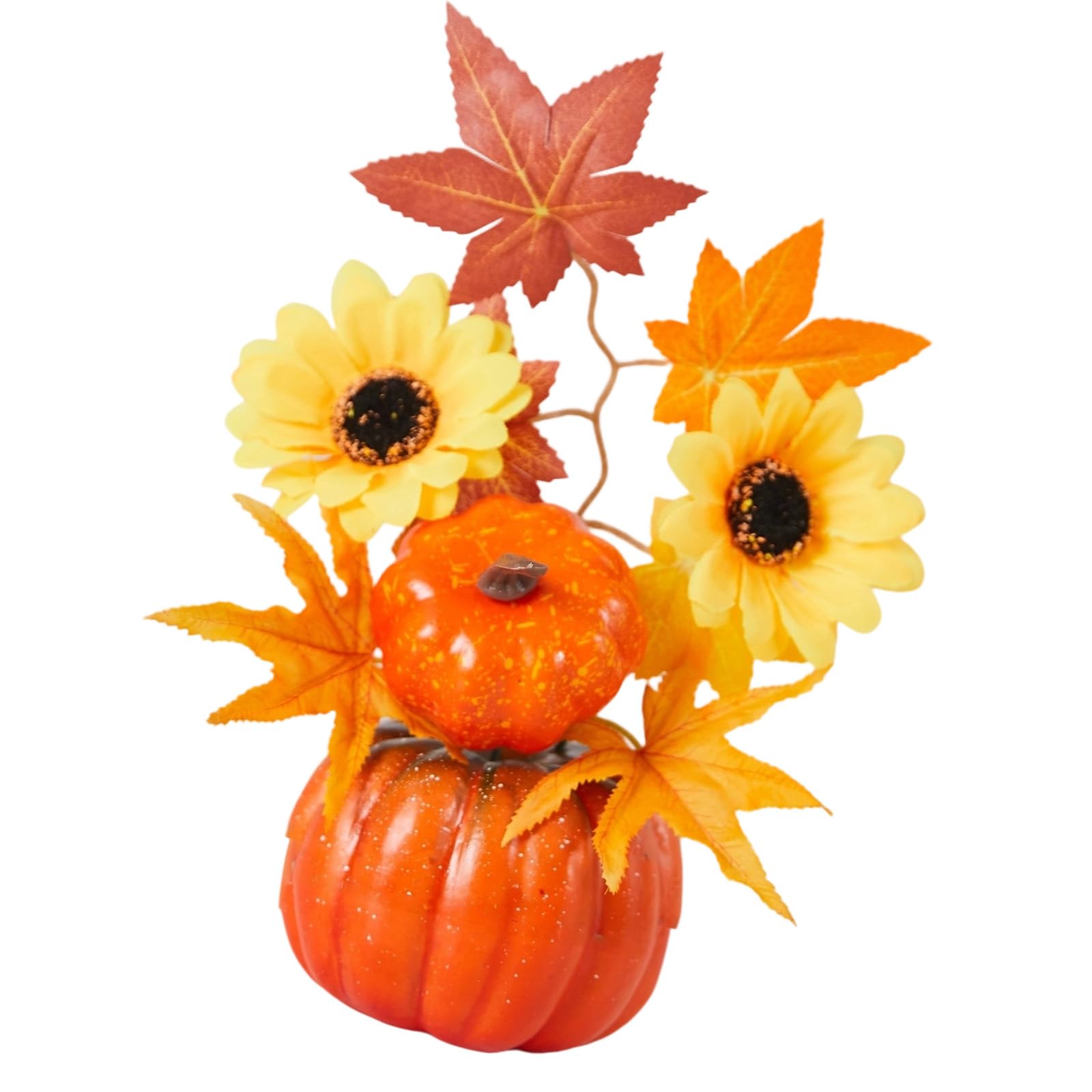 Nucelit Realistic Fall Pumpkins Halloween Decoration User Friendly Foam Materials Sturdy for Indoors Outdoor Party Decors Foam Halloween Pumpkins Fall Decors
