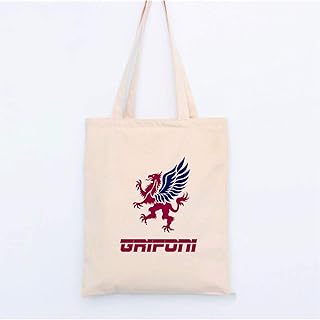 Tipolitografia Ghisleri Borsa grifone Genova Shopper Cotone Manici Lunghi 38 X 42 cm.