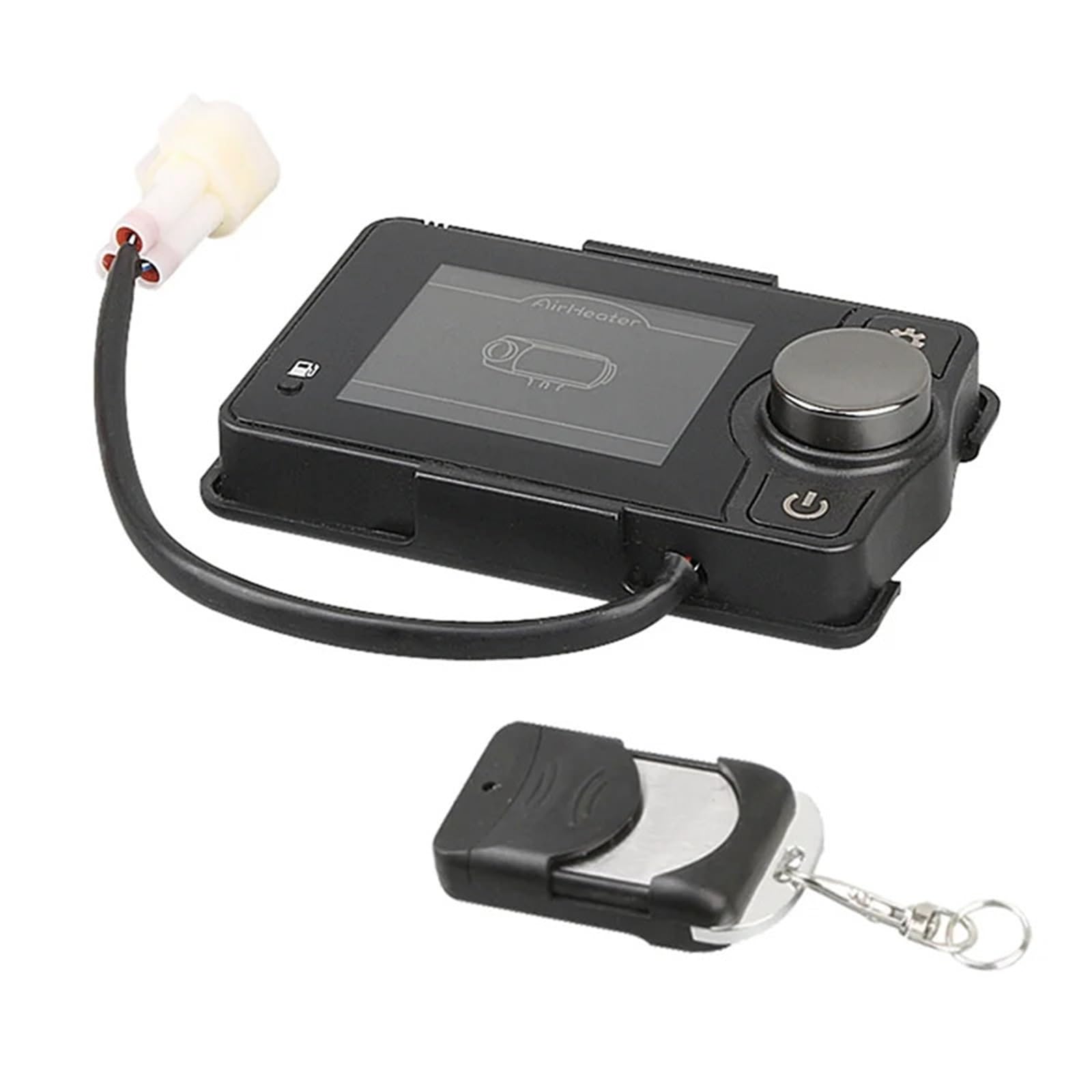 Nagrzewnica postojowa Monitor LCD, pilot zdalnego sterowania, nagrzewnica powietrza 12 V/24 V, sterownik parkowania samochodowego z pilotem Bluetooth samochodowy