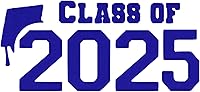 Vista 21 de Class of 2025 Iron On Decal, Graduation Shirt Transfer, Graduate Tshirt Patch, DIY Crafts, Graduation Cap, Pick Size and Color, Iron-On Almost Black