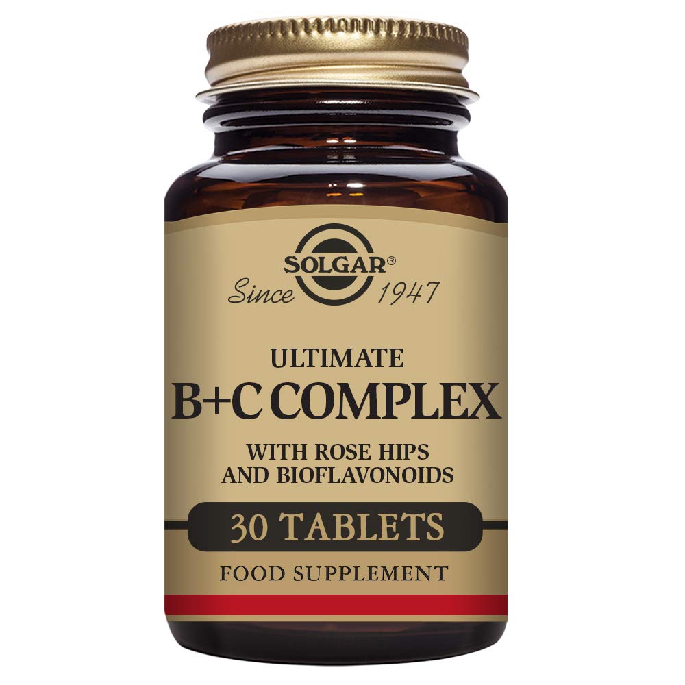 Solgar Ultimate B C Complex Stress Formula Tablets, 30s