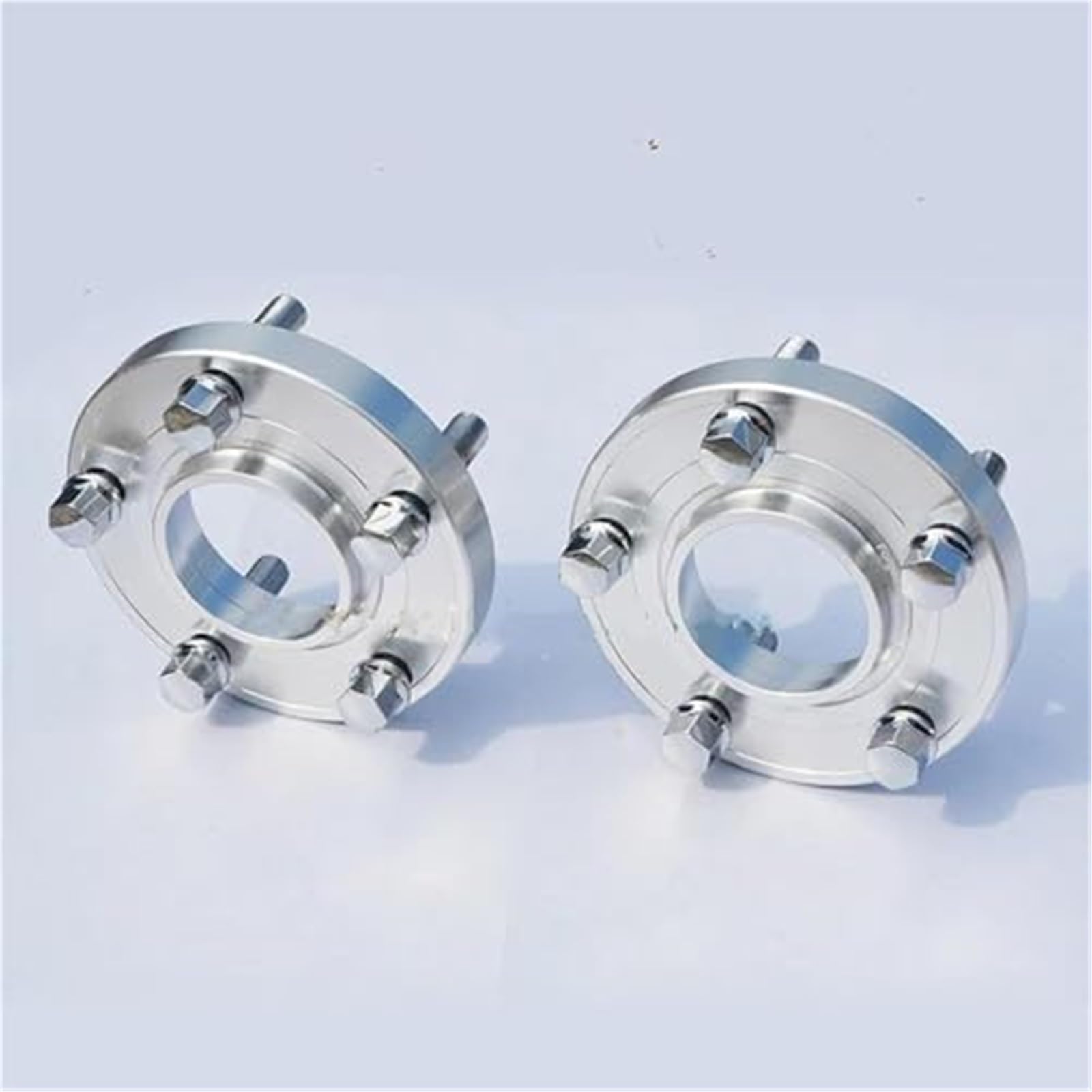 Podkładki dystansowe 2 szt., do, 15/20mm 5x112-57.1 6061-T6, kute aluminiowe adaptery dystansowe kół samochodowych + 10 szt. 14x1.5 kulkowe, do siedzeń, przedłużone śruby podkładki płytki Dys