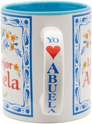 Miniatura 5 de E.H.G  "La Mejor Abuela" Taza de Cafe Birds Design Taza de café Regalos para Mi Abuela Hispanic Best Grandma Gift In Spanish Abuela Regalos de
