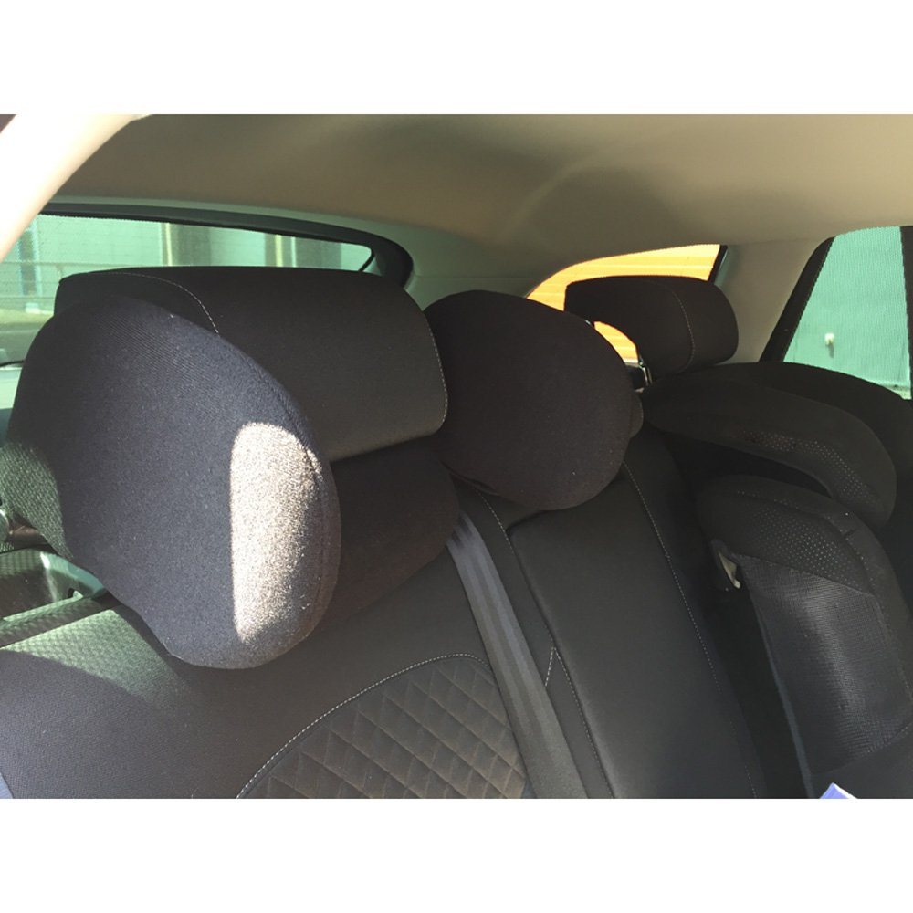 AUTO-STYLE Comfortline uniwersalny regulowany zagłówek podróżny, kolor czarny