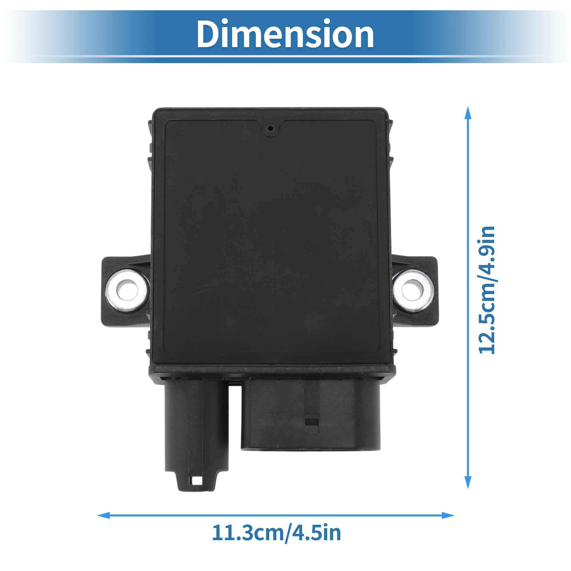 A ABSOPRO Module De Commande Relais Bougie Préchauffage N° 12217788327 Pour Bmw E46 330D 2.9 1999-2005 Pour Bmw E90 330D 3.0 2005-2011 Pour Bmw X5 E70 3.0 3.0D 2007-2008 Chauffage Diesel