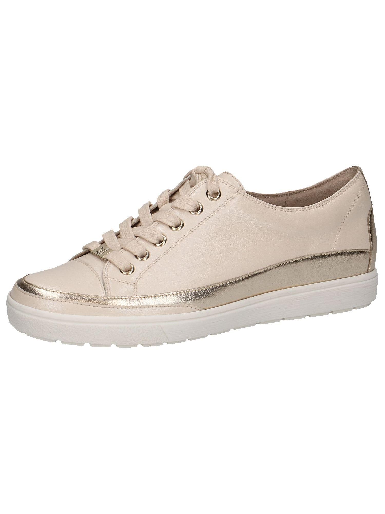 Caprice Women's Beige Sneakers, 4 Uk, Trainers For