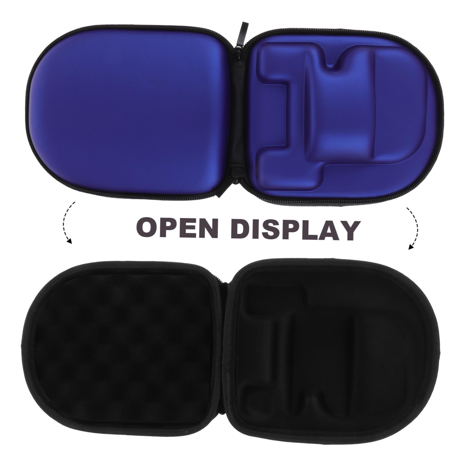 Mipcase 5pièces De pour Moulinet De Étui Anti-Rayures Portable Eva pour Moulinet à Baitcaster Poche Pratique Et Bleu Gaucher