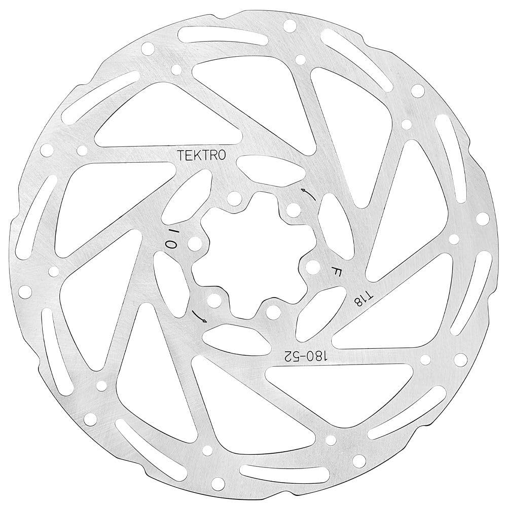 Tektro Disc Brake Rotor TR52 1.8mm 6 Bolt 180mm