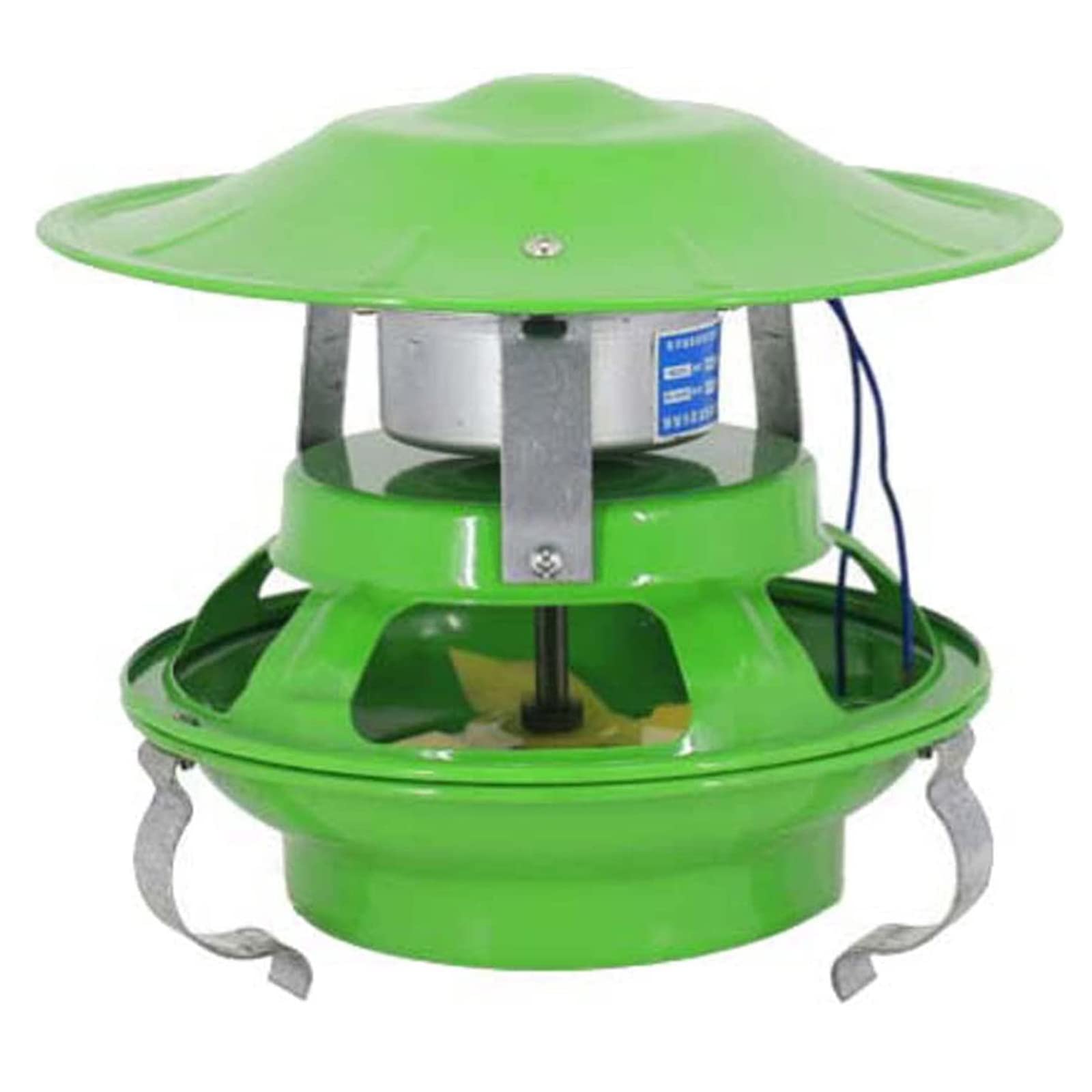Ventilateur de cheminée domestique anti-refoulement pour conduit 5"
