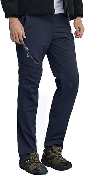 Amazon | [TACVASEN] アウトドア 登山パンツ メンズ 速乾ズボン 撥水 クライミングパンツ 通気性 ロングパンツ ゴルフ  ストレッチパンツ スリム 4wayストレッチ パンツ 薄手 春夏秋 | アウトドア ロングパンツ 通販