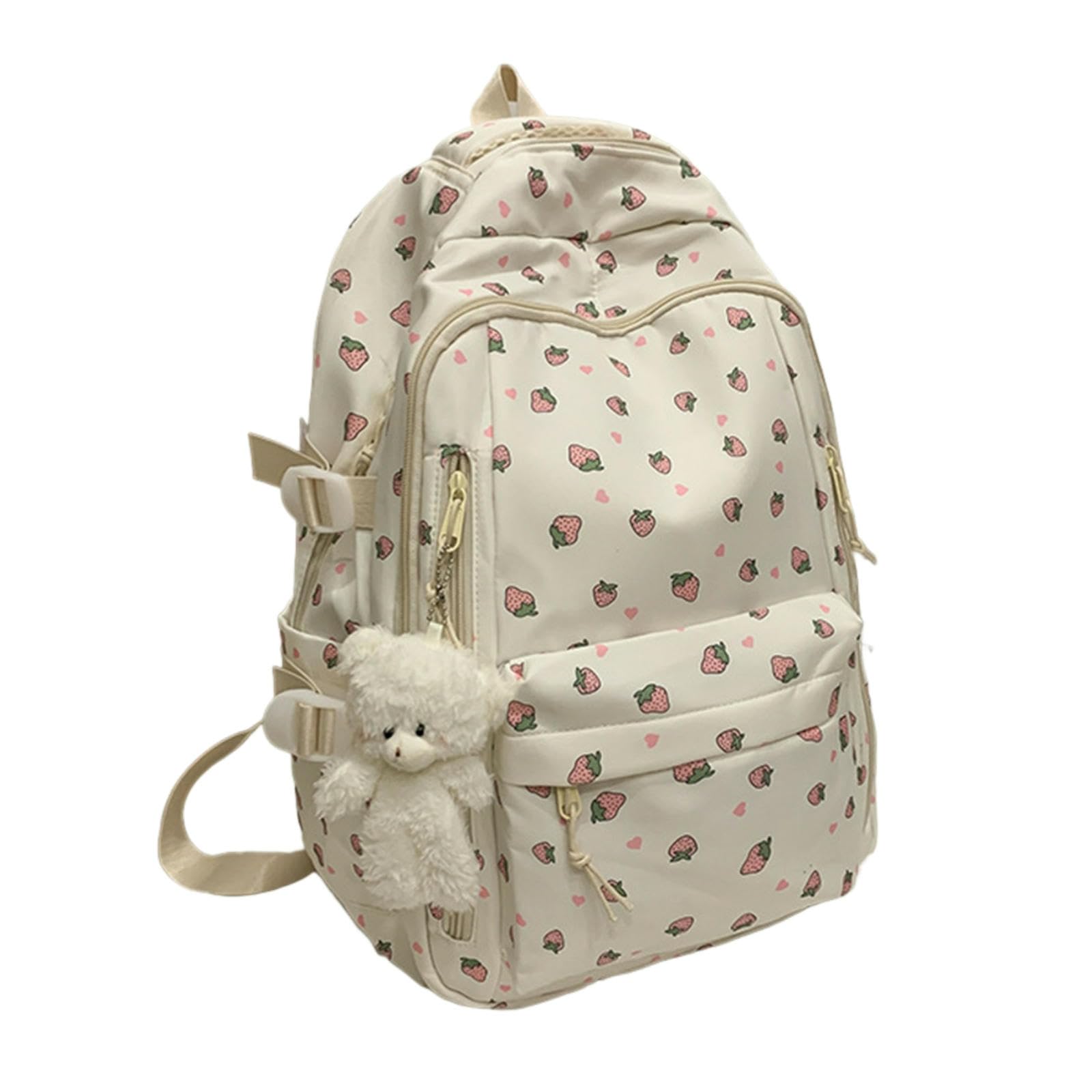 Zaino Scuola Elementare Backpack di Grande capacità Stampato Girls Lightweight Studenti delle Scuole Superiori Medie-04-borsa Singola