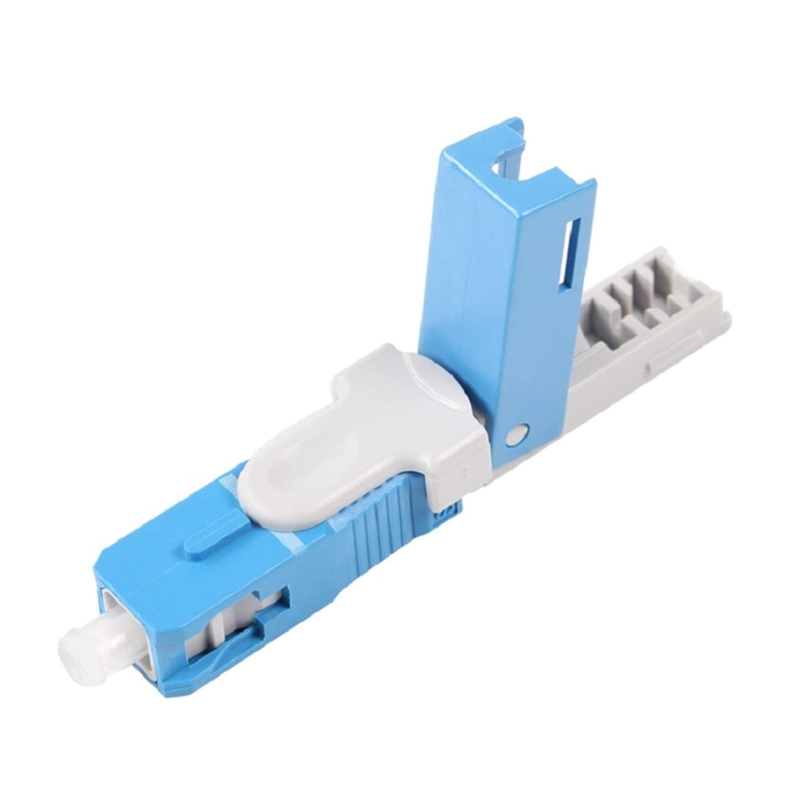 Adaptateur à Fibre Optique 100pcs FTTH SC Connecteur Rapide SC Fibre SC FTTH Connecteur Rapide Fibre Optique Embedded-SC connecteur