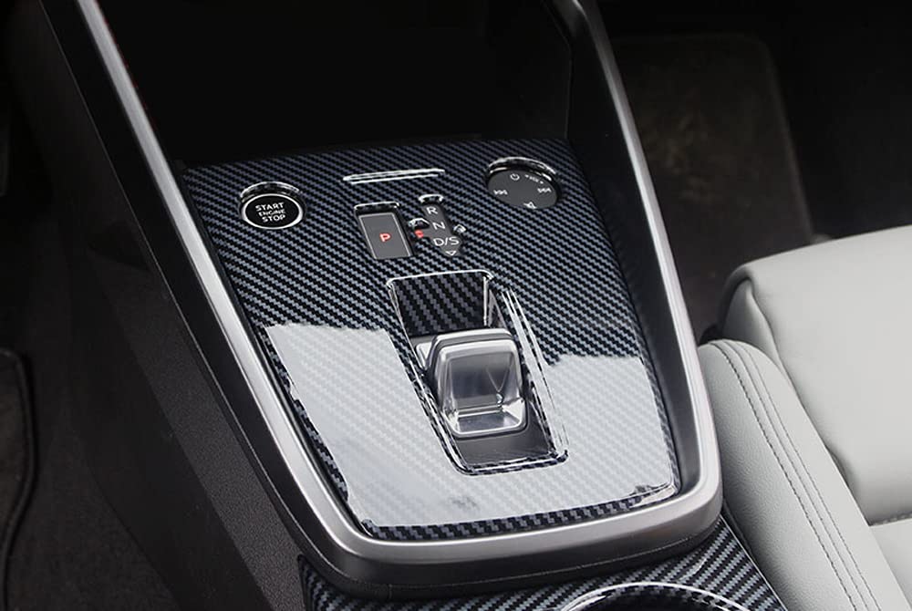 Copertura per console centrale in ABS per A3 8Y 2020 2021 2022 effetto carbonio