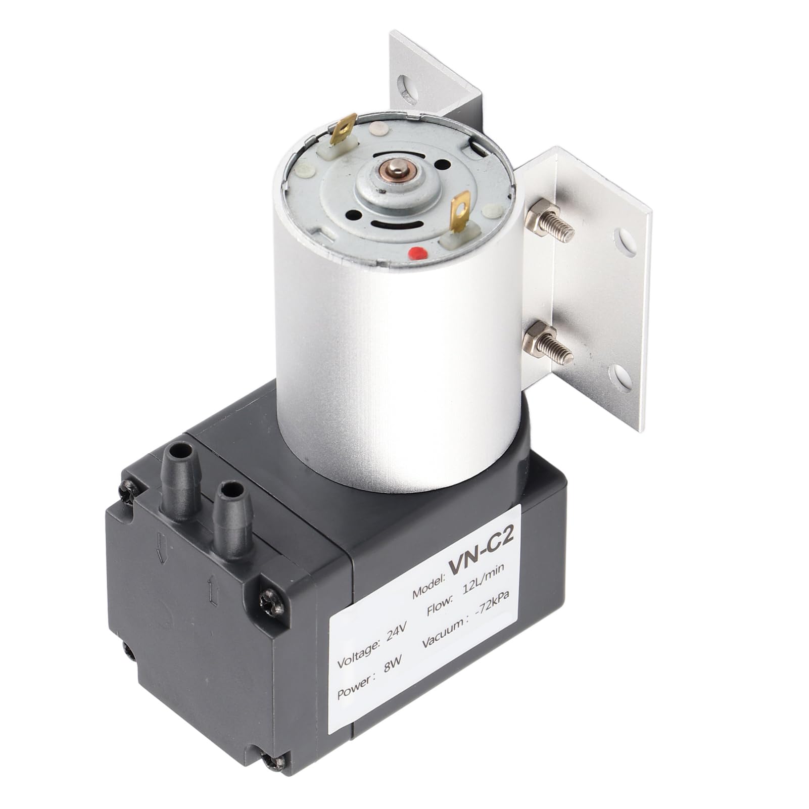 Restokki Vacuum Pump Large Power Negative Pressure Suction Pump with Stand 72kpa 8w 12l Min (DC24V)