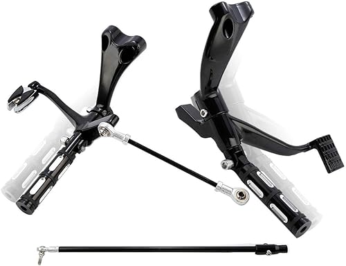 Miniatura 2 de TCT-MOTORPARTS Kit de Eslabones de Palancas de Estriberas de Control Delantero Compatible con Harley 2014-2022 Sportster Iron 883 XL883N Forty Eight