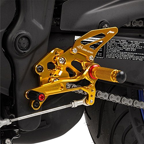 Rearsets Rear Sets Footpegs Cnc Adjustable Compatible With Yzf-R25 Yzf-R3 2015 2016 2017 2018 2019 #TOP2