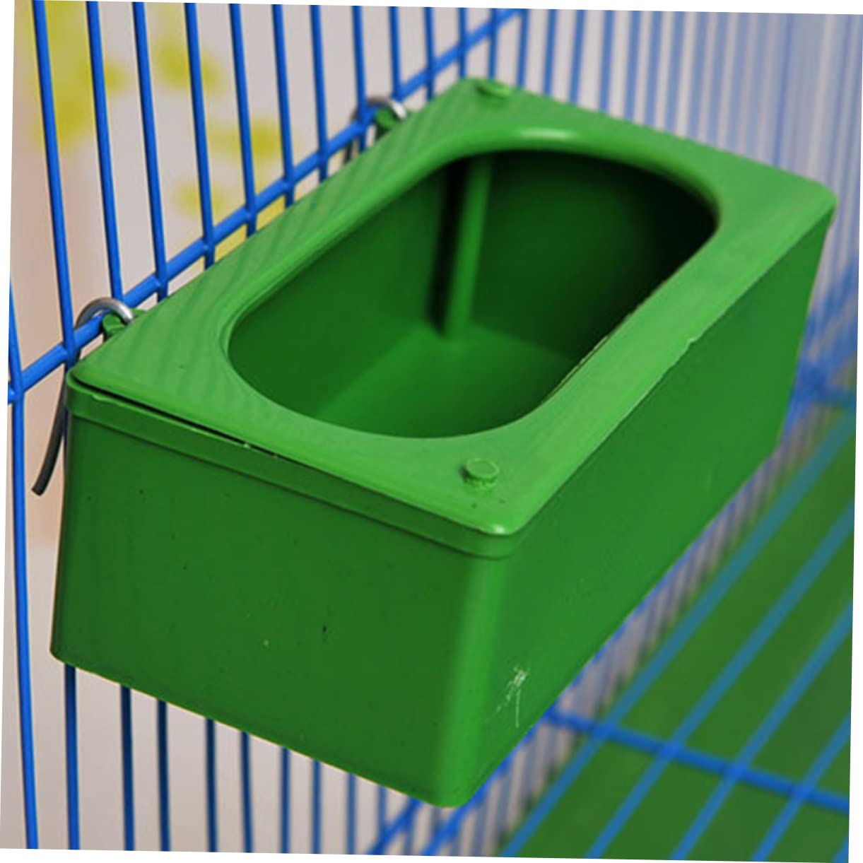 Mangeoire à Pigeons Plastique Vert Anti-éclaboussures, Lot de 10 | Facile à Remplir Nettoyer, Usage Maison ou Boutique, pour Calopsitte et Oiseau de Compagnie