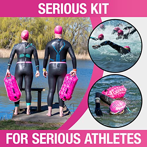 Flotador seco impermeable 28L para natación en aguas abiertas miniatura 6