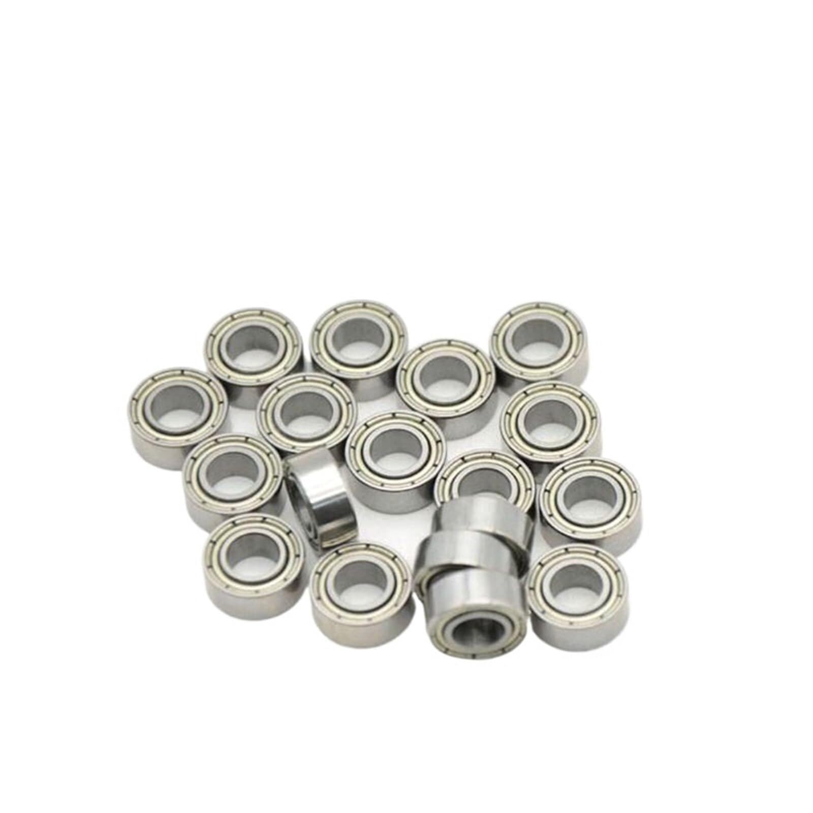 Bearing, MR128ZZ Miniature Bearing 10/20/50PCS Handle 8x12x3.5mm ABEC-5 for Strong Drill Brush Handpiece MR128Z Nail Ball Wear Resistance(12PCS)