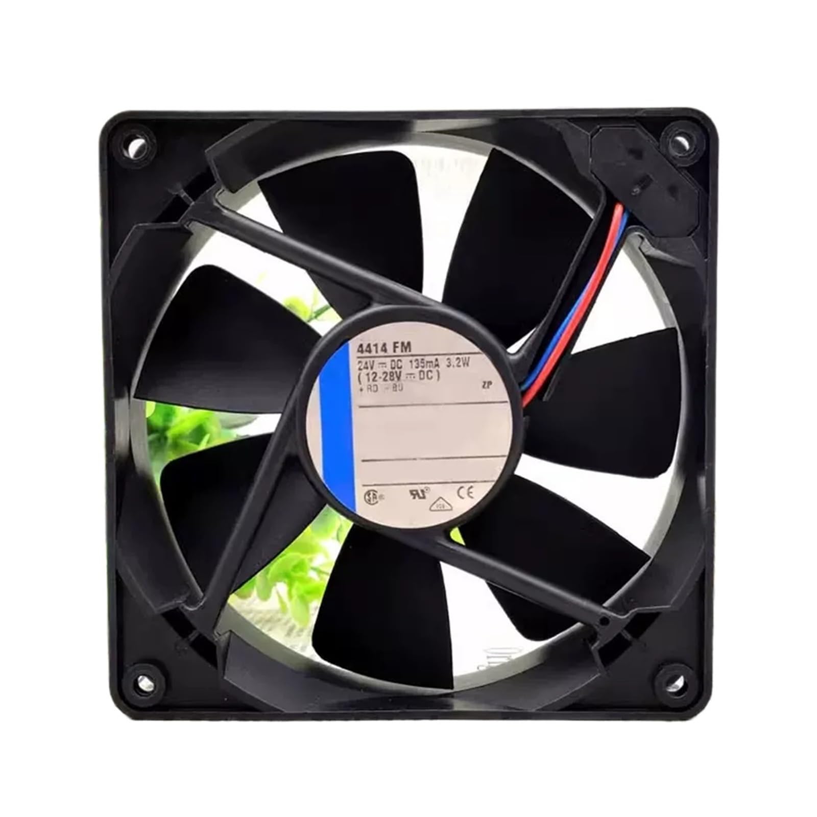 Ventilateur 4414 FM 24 V DC 120mm pour stopper les pannes d'armoires réseau