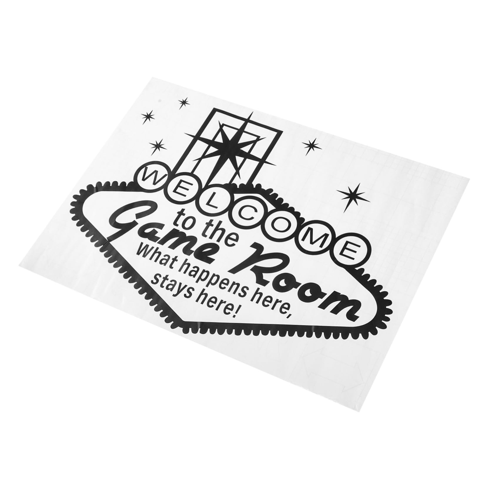 3fogli Wall Sticker Gaming Murals Per Cameretta Adesivo Per Per Facile Applicare e Rimuovere Design Per Spazi Divertenti