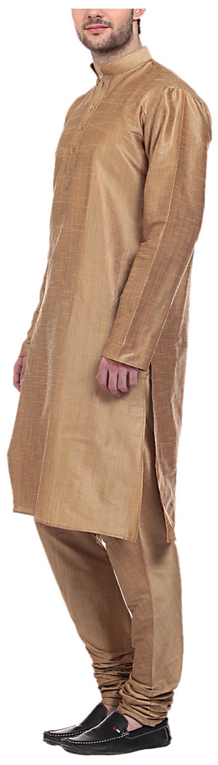 Tag 7 Pijama Kurta Art Silk Hombre 38 Beige, Beige, 40