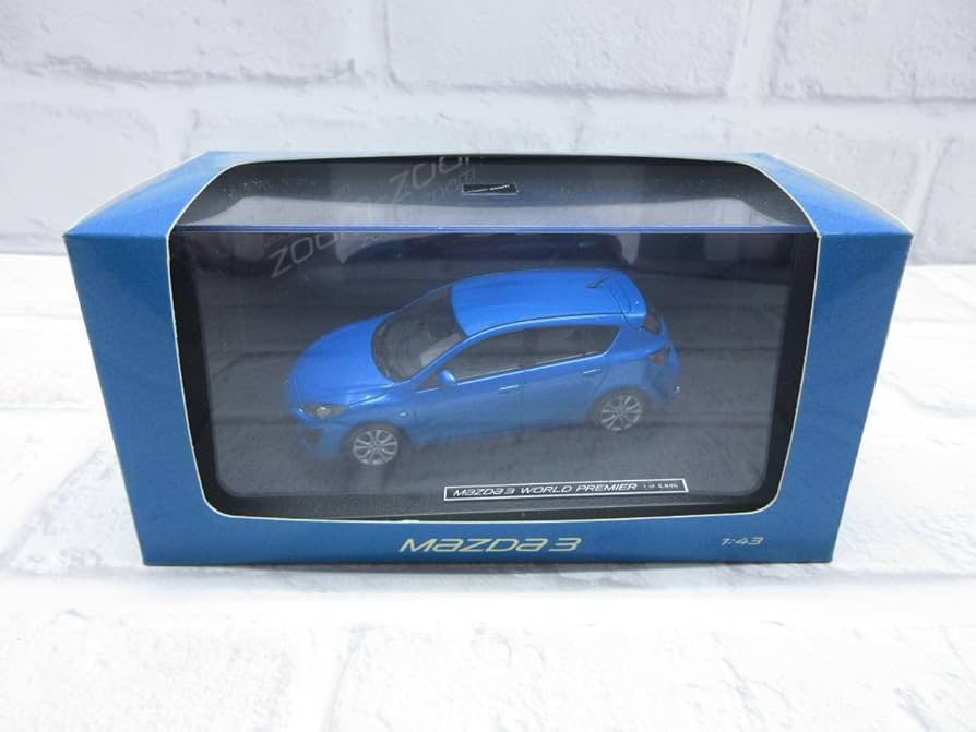 Amazon | ミニカー 1/43 マツダ MAZDA3 マツダ3 アクセラ