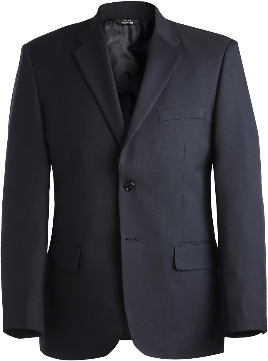 ED Garments Men's Stretch Comfort Jacket Coat, NAVY, 52 L