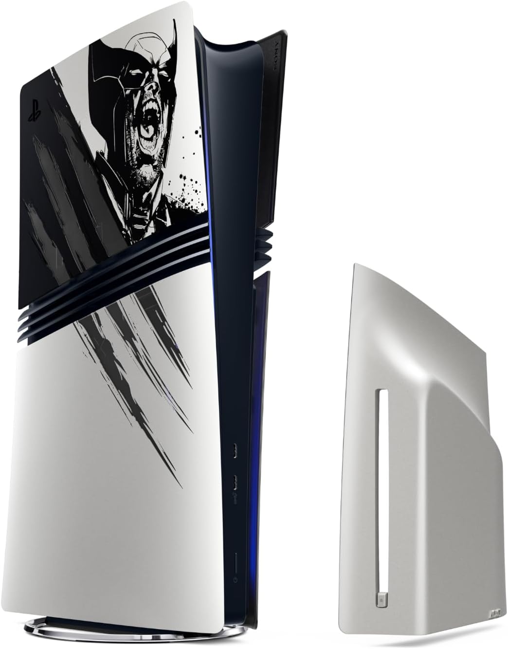 Tampas do console PlayStation®5 Pro – Edição Limitada Adamantium de Marvel's Wolverine