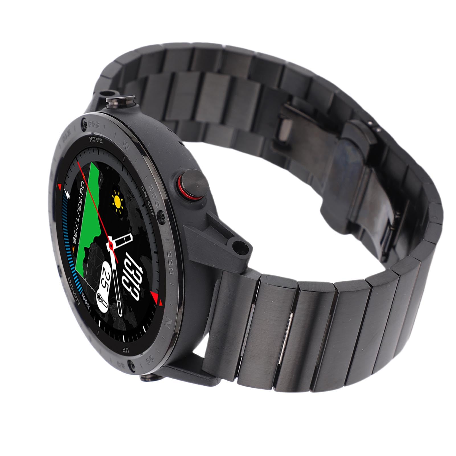 Keenso 50 M Smart Watch, Sports Smartwatch, z Czujnikiem Głębokości, Barometr, dla Fitness, Nurkowanie, Bieganie, Przypomnienie Wiadomości i Sport