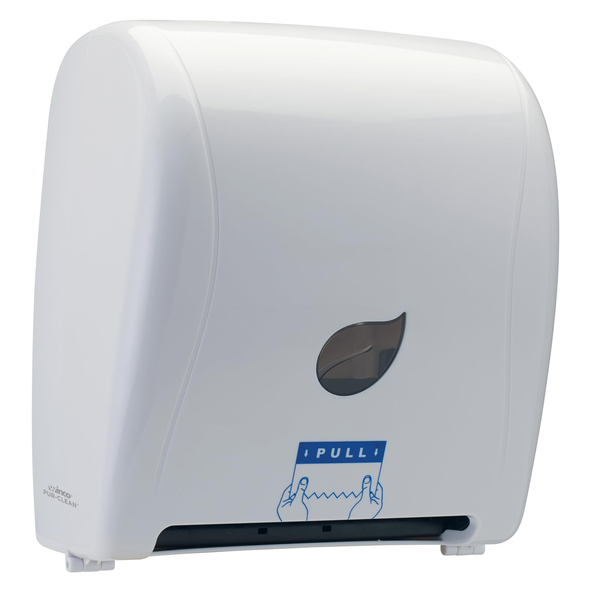 Distributeur de papier essuie-tout mural anti-gaspillage Winco TDAC-8W blanc