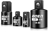 Vista 7 de BOEN Adaptador de enchufe de impacto de 1 "F a 3/4 "M, acero Cr-Mo, juego de adaptadores de enchufe para conversiones de controlador de impacto