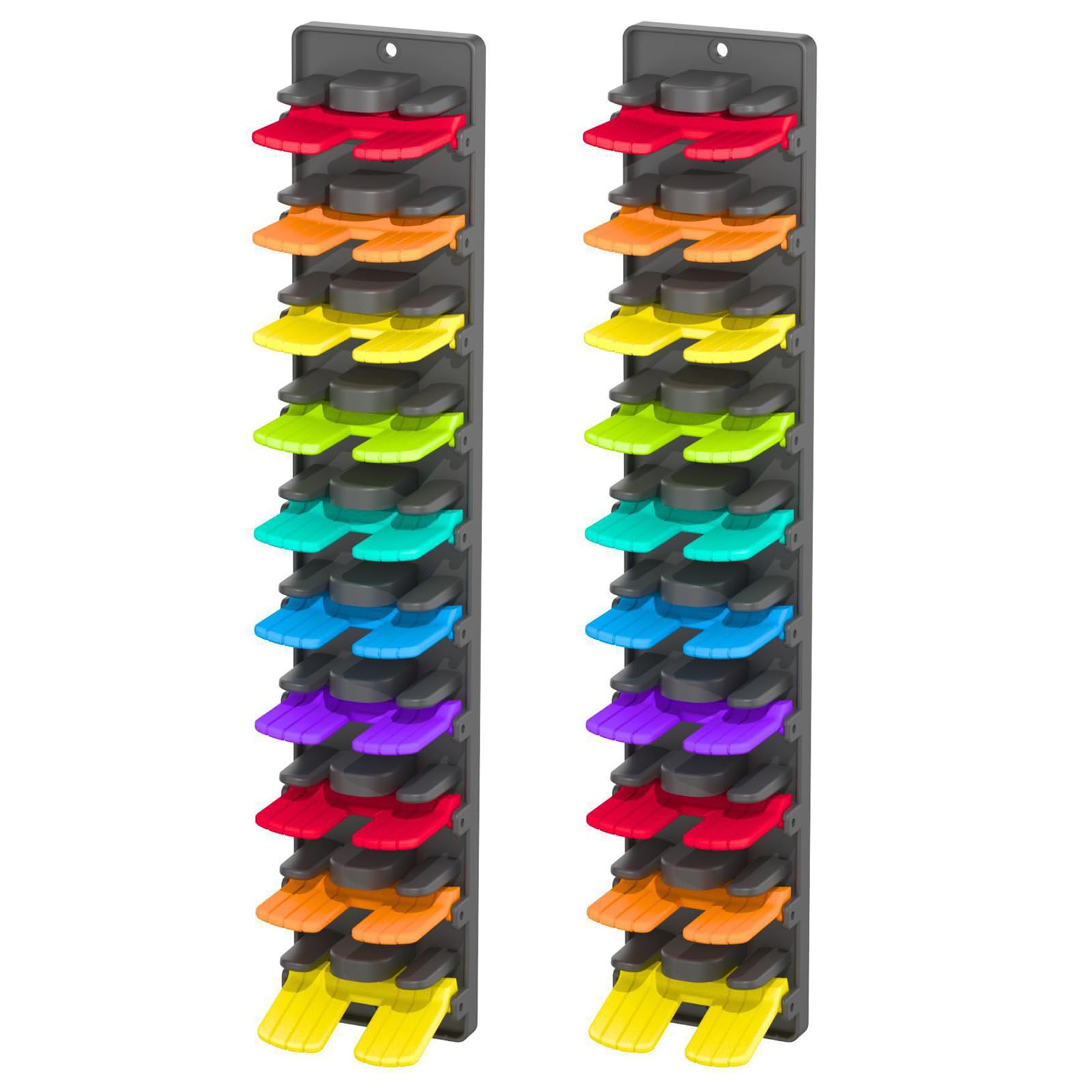 YROHGKPN Hat Organizers for Baseball Cap Hold Up to 10 Hats Caps Rack for Wall Storage Display Holder for Closet Door Wall Hanger Holder